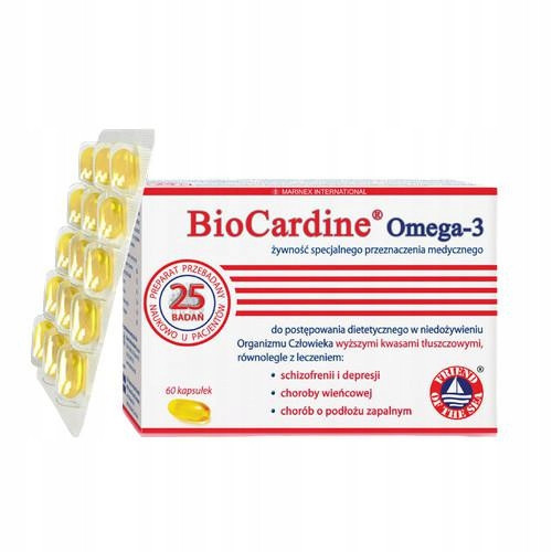  MARINEX BIOCARDINE OMEGA-3 60 caps