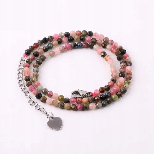  Choker Necklace Natural Stone Tourmaline