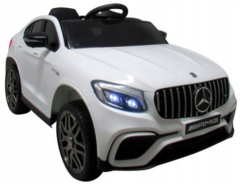  MERCEDES GLC63s WHITE Battery-powered 4x4 LEATHER