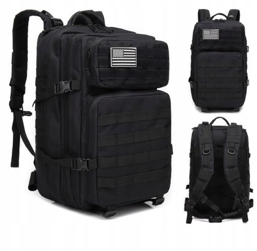 CoverSmile 45L Tactical Backpack – Durable School and Outdoor Gear