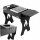  Folding Tourist Grill For 10 Skewers 3 mm Steel Mangal Charcoal
