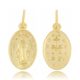  Gold pendant, pendant, Miraculous medallion, 333 gold