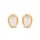  GOLD PLATED EARRINGS WITH ETHIOPIAN OPALS