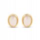  GOLD PLATED EARRINGS WITH ETHIOPIAN OPALS