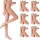  6x SKIN NATURAL 20den pantyhose NO PANTIES thin MATT 3/4