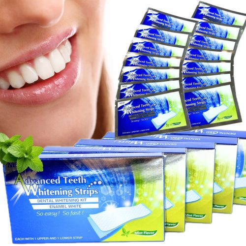  Advanced Dental White Teeth Whitening Strips 28 Strips + HIT Tester in USA