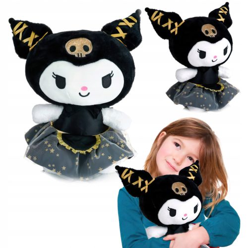  KUROMI PLUSH TOY HELLO KITTY - STYLISH AND SOFT CUDDLY