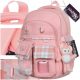 Magical Alley Pink School Backpack - Stylish, Spacious and Comfortable