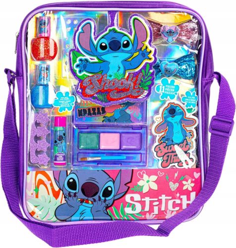  Disney Stitch Bag, kids cosmetics set, makeover