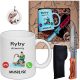  PREMIUM FISHERMAN SET ENGRAVING KNIFE MUG KEYRING SUPER FISHERMAN GIFT HIT