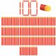  NERF DARTS RED WAFFLE SOFT HEAD 100 PCS