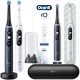  Oral-B iO Series 7 Duo Magnetic Toothbrush White and Black