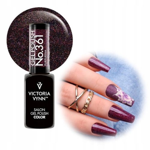  Gel Polish Color Hybrid Varnish No. 361 Purpurina - Victoria Vynn