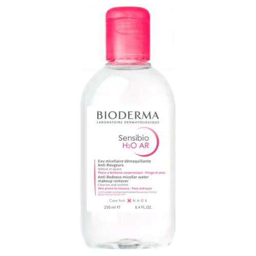 Bioderma Sensibio AR H2O Micellar Water, 250ml - Gentle Cleansing and Makeup Removal