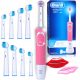  Oral-B Vitality 100 3D White Pink Electric Toothbrush Set