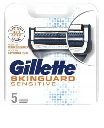  Gillette razor cartridges, 5 pieces