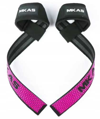  Deadlift Training Straps 2x Pink