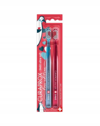  Curaprox 5460 Ultra Soft Love Toothbrush 2 pcs