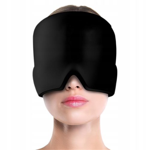  Headache-relieving cap, migraine gel compress, cooling mask pack