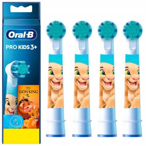  Head for Oral-B EB10 electric children's toothbrushes The Lion King 4 pcs.