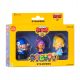  Brawl Stars 3 pack series 1 figures with stamps - random selection