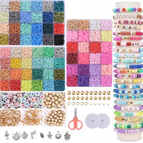  Set for making jewelry bracelets beads for gift 14400 pcs.