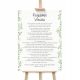  WEDDING REGULATIONS for a fun wedding poster 50x70 cm Greenery