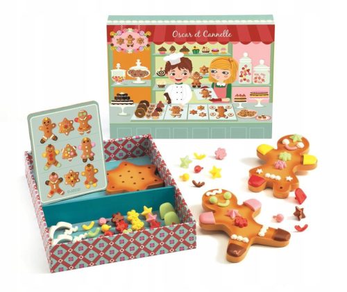  Cookie decorating toy with recipes Djeco DJ06516 68 pieces