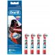  Oral-B Star Wars Toothbrush Heads, 4 Pack