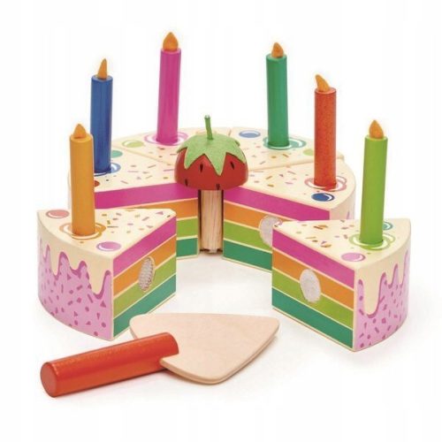  Tender Leaf Toys Wooden Birthday Cake