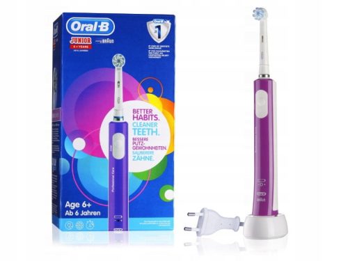  Oral-B Junior electric toothbrush from 6 years, purple