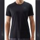  4F MEN'S TRAINING SHIRT REGULAR QUICK-DRYING - BLACK size L