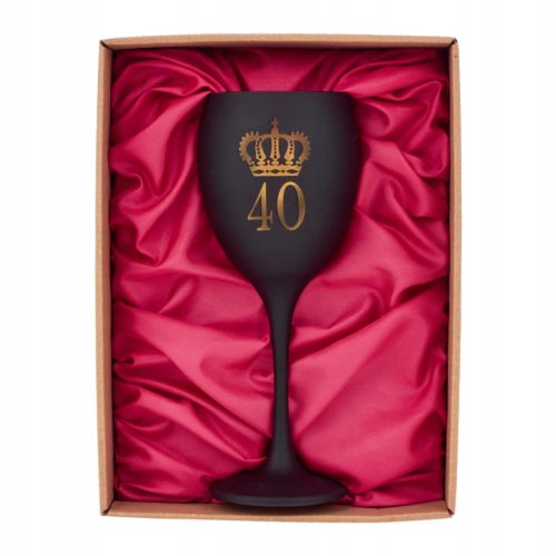  Elegant Wine Glass for 40th Birthday Gift for Woman Wife Mother