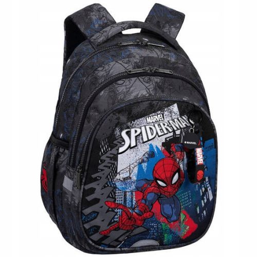 Marvel Spider-Man School Backpack for Grades 1-3 - Breathable, Ergonomic Design