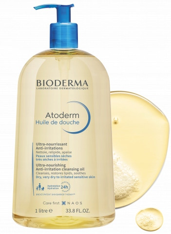  Bioderma Atoderm Huile Moisturizing Bath and Shower Oil 1000 ml