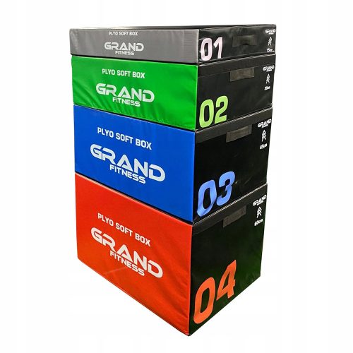  Plyometric Boxes Set of 4 GRAND