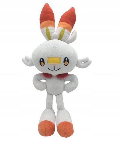  Mascot Scorbunny Pokemon Go Plush White Rabbit Toy Pikachu Gift