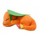  Charmander MASCOT POKEMON GO Plush LARGE 27 cm sleeping under a leaf