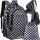 Durable 22L Designer Plaid Backpack with Shoe Bag Set