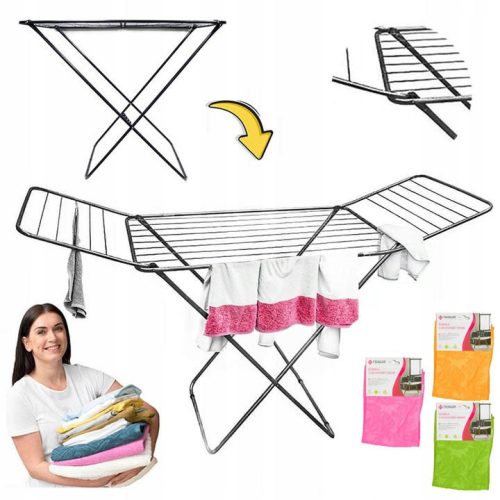  Balcony, clothesline, garden, freestanding horizontal dryer Tragar 55-55 cm