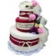  MEGA Gift for 18 40 50 Birthday Cake with Towels and Soap Flowers Dedication