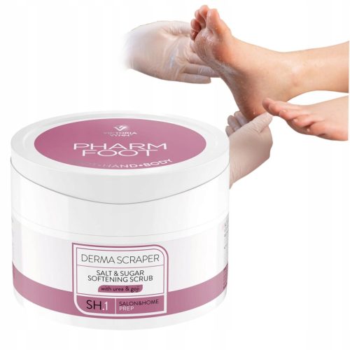  PHARM FOOT DERMA SCRAPER SALT-SUGAR PEELING WITH UREA 200 g