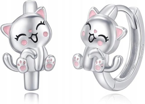  SILVER EARRINGS CATS FOR CHILDREN SILVER 925