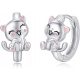  SILVER EARRINGS CATS FOR CHILDREN SILVER 925