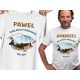  MEN'S THICK T-SHIRT FOR DAD, GRANDPA, BROTHER, FISH, FISHERMAN, NAME, INSCRIPTIONS, 3-5XL