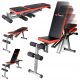  BAR BENCH ADJUSTABLE EXERCISE TRAINING BENCH MULTIFUNCTIONAL