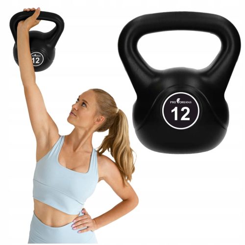  KETTLEBELL WEIGHT 12 KG KETTLE BALL DUMBBELL FITNESS ABS FOR EXERCISES