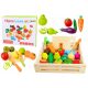  Fruits Vegetables Wooden in Magnet Box Kitchen