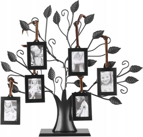  FAMILY TREE IN A SET WITH 6 PHOTO FRAMES HOME DECORATION