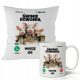  GIFT MUG + PILLOW - Pigs Are Calling - FOR A FARMER - I Have to Go